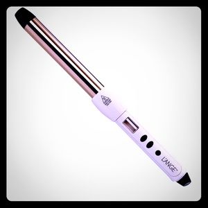 Lange 1” lustre Curling wand titanium blush